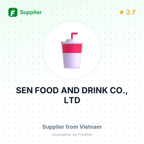 SEN FOOD AND DRINK CO., LTD – summary card, no photo uploaded yet