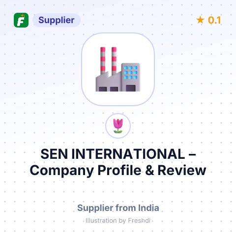 SEN INTERNATIONAL – summary card, no photo uploaded yet