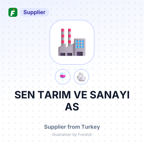 SEN TARIM VE SANAYI AS – summary card, no photo uploaded yet