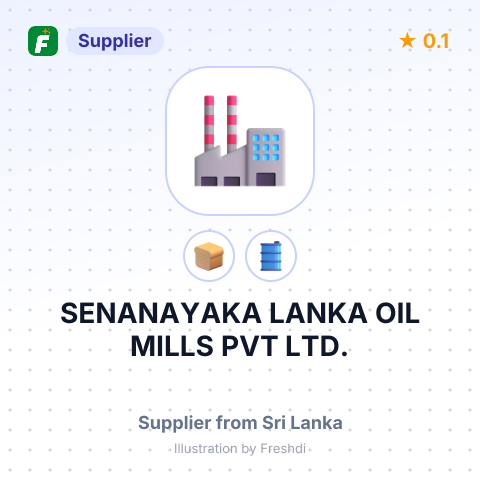 SENANAYAKA LANKA OIL MILLS PVT LTD. – summary card, no photo uploaded yet