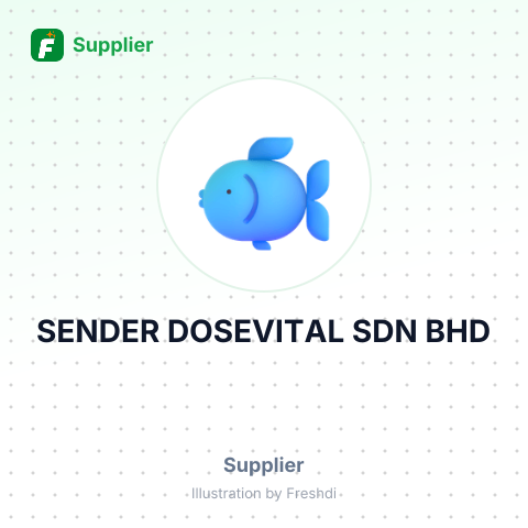 SENDER DOSEVITAL SDN BHD – summary card, no photo uploaded yet