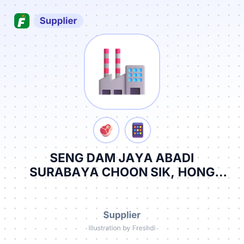 SENG DAM JAYA ABADI SURABAYA CHOON SIK, HONG DUSUN MANDURO MANGGUNG GAJAH ID- – summary card, no photo uploaded yet