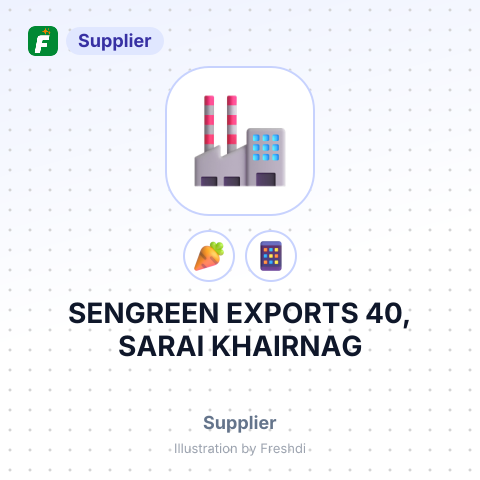 SENGREEN EXPORTS 40, SARAI KHAIRNAG – summary card, no photo uploaded yet