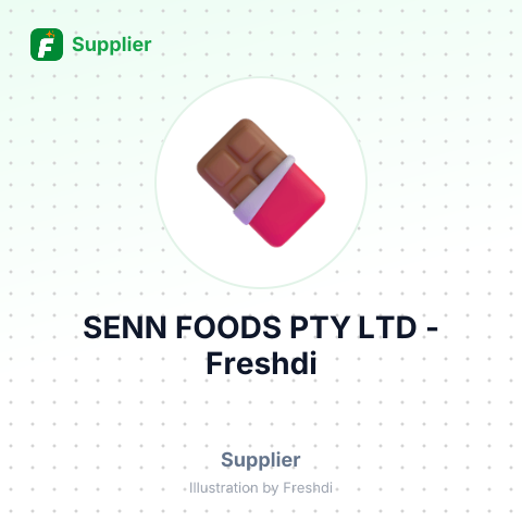 SENN FOODS PTY LTD – summary card, no photo uploaded yet