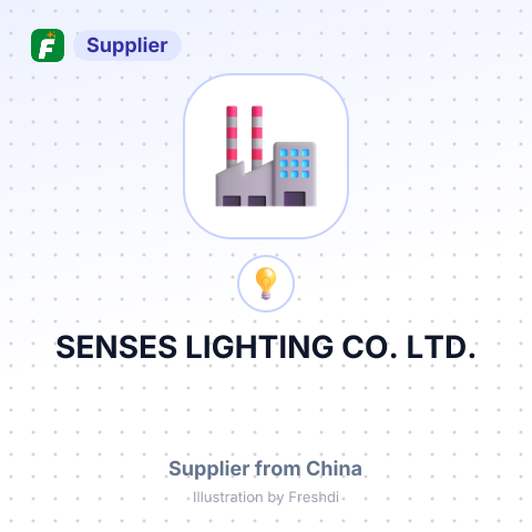 SENSES LIGHTING CO., LTD. – summary card, no photo uploaded yet