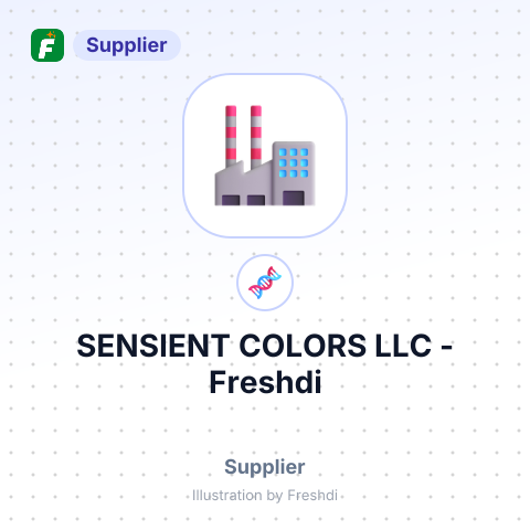 SENSIENT COLORS LLC – summary card, no photo uploaded yet