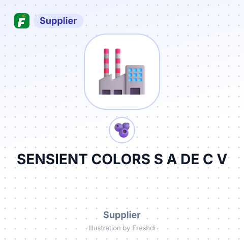 SENSIENT COLORS S A DE C V – summary card, no photo uploaded yet