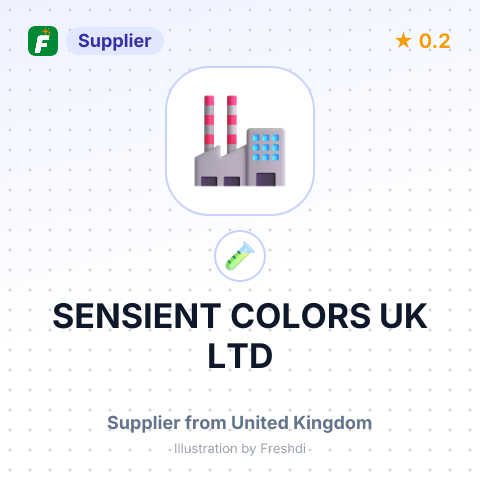 SENSIENT COLORS UK LTD – summary card, no photo uploaded yet