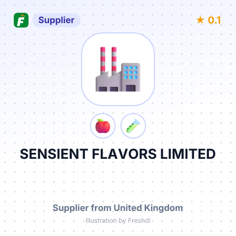 SENSIENT FLAVORS LIMITED – summary card, no photo uploaded yet