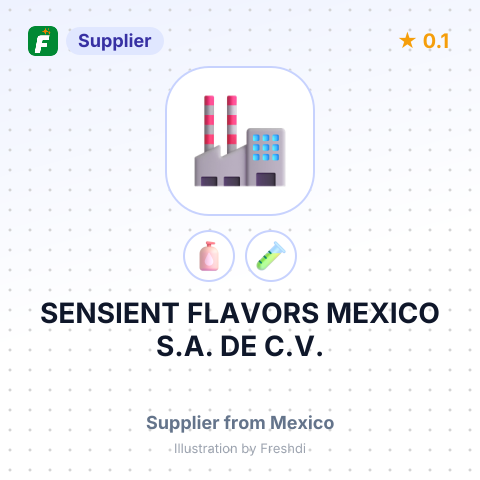 SENSIENT FLAVORS MEXICO, S.A. DE C.V. – summary card, no photo uploaded yet
