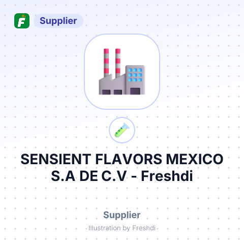 SENSIENT FLAVORS MEXICO S.A DE C.V – summary card, no photo uploaded yet