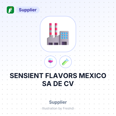 SENSIENT FLAVORS MEXICO SA DE CV – summary card, no photo uploaded yet