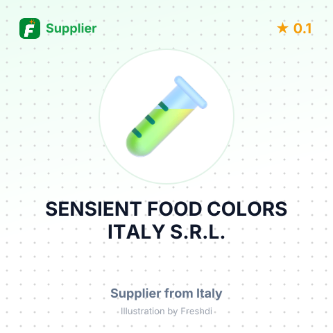 SENSIENT FOOD COLORS ITALY S.R.L. – summary card, no photo uploaded yet