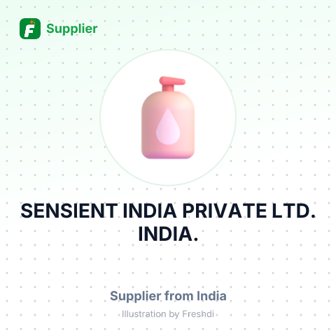 SENSIENT INDIA PRIVATE LTD. INDIA. – summary card, no photo uploaded yet