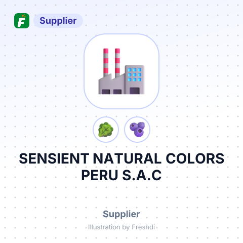 SENSIENT NATURAL COLORS PERU S.A.C – summary card, no photo uploaded yet