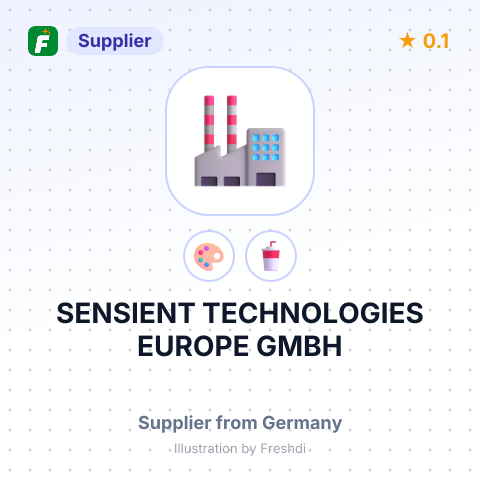 SENSIENT TECHNOLOGIES EUROPE GMBH – summary card, no photo uploaded yet