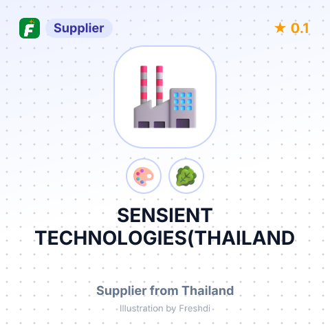 SENSIENT TECHNOLOGIES(THAILAND – summary card, no photo uploaded yet
