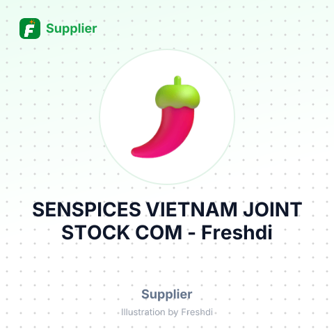 SENSPICES VIETNAM JOINT STOCK COM – summary card, no photo uploaded yet