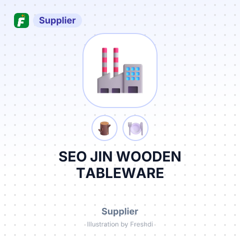 SEO JIN WOODEN TABLEWARE – summary card, no photo uploaded yet