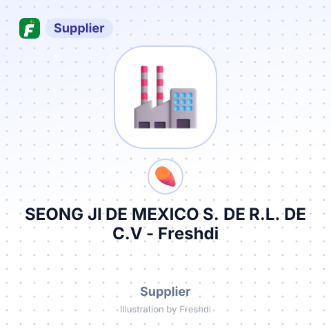 SEONG JI DE MEXICO S. DE R.L. DE C.V – summary card, no photo uploaded yet