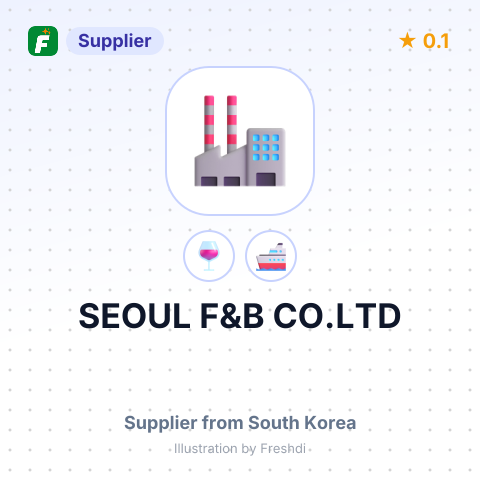 SEOUL F&B CO.LTD – summary card, no photo uploaded yet