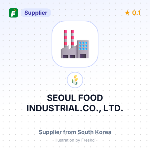SEOUL FOOD INDUSTRIAL.CO., LTD. – summary card, no photo uploaded yet