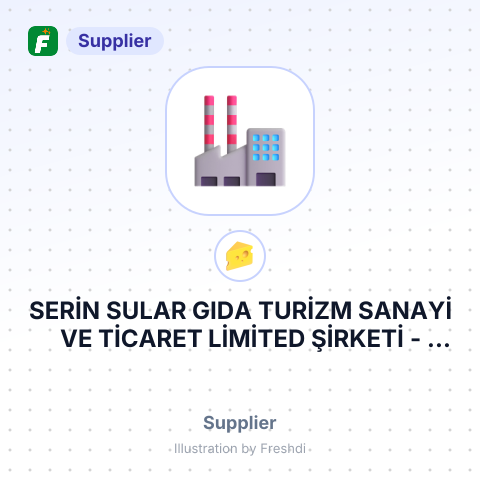 SERİN SULAR GIDA TURİZM SANAYİ VE TİCARET LİMİTED ŞİRKETİ – summary card, no photo uploaded yet