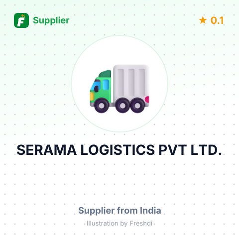 SERAMA LOGISTICS PVT LTD. – summary card, no photo uploaded yet