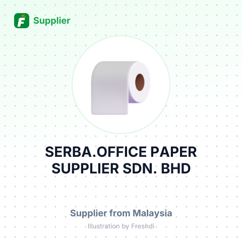 SERBA.OFFICE PAPER SUPPLIER SDN. BHD – summary card, no photo uploaded yet