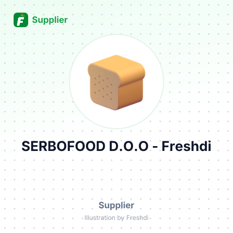 SERBOFOOD D.O.O – summary card, no photo uploaded yet