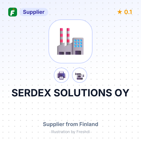 SERDEX SOLUTIONS OY – summary card, no photo uploaded yet