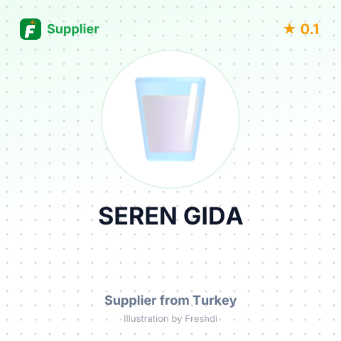 SEREN GIDA – summary card, no photo uploaded yet