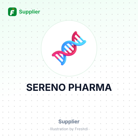SERENO PHARMA – summary card, no photo uploaded yet