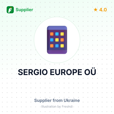 SERGIO EUROPE OÜ – summary card, no photo uploaded yet