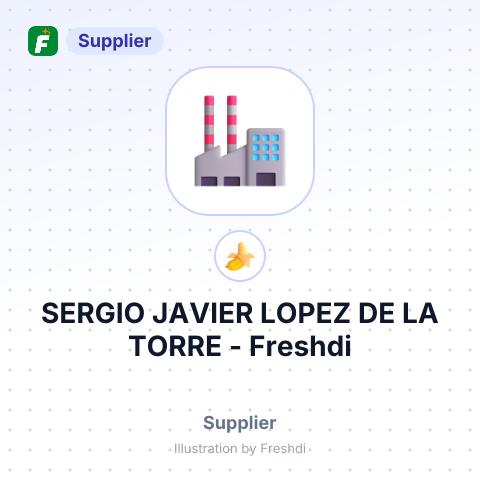 SERGIO JAVIER LOPEZ DE LA TORRE – summary card, no photo uploaded yet