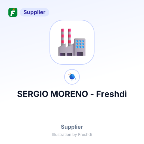 SERGIO MORENO – summary card, no photo uploaded yet
