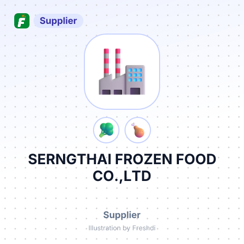 SERNGTHAI FROZEN FOOD CO.,LTD – summary card, no photo uploaded yet
