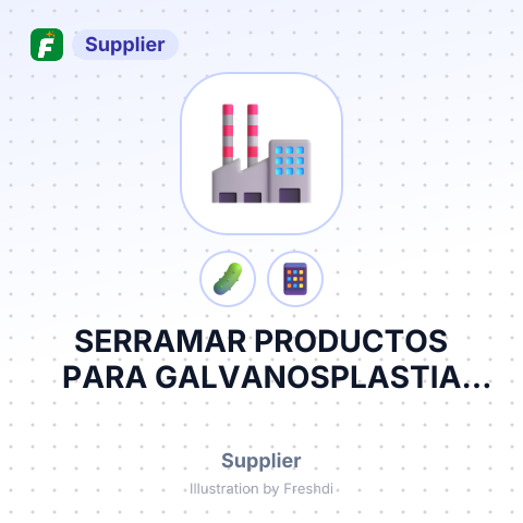 SERRAMAR PRODUCTOS PARA GALVANOSPLASTIA LTDA – summary card, no photo uploaded yet