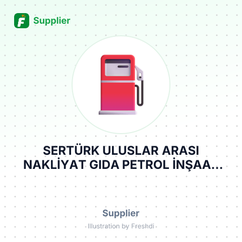 SERTÜRK ULUSLAR ARASI NAKLİYAT GIDA PETROL İNŞAAT OTOMOTİV TARIM HAYVANCILIK TEMİZLİK HİZMETLERİ VE SANAYİ ÜRÜNLERİ TİCARET LİMİTED ŞİRKETİ – summary card, no photo uploaded yet