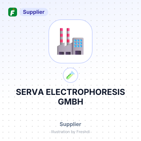 SERVA ELECTROPHORESIS GMBH – summary card, no photo uploaded yet