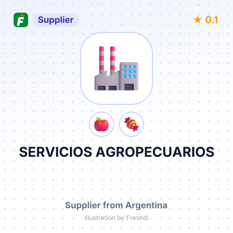 SERVICIOS AGROPECUARIOS – summary card, no photo uploaded yet