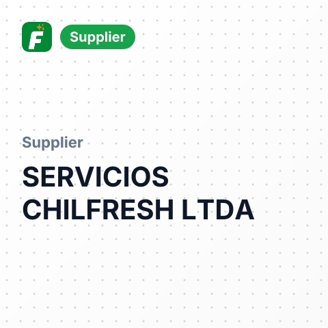 SERVICIOS CHILFRESH LTDA – summary card, no photo uploaded yet