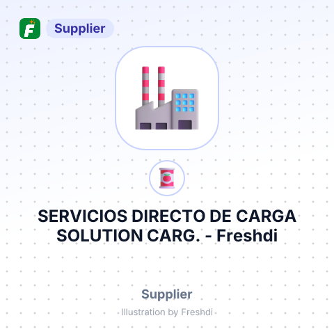 SERVICIOS DIRECTO DE CARGA SOLUTION CARG. – summary card, no photo uploaded yet