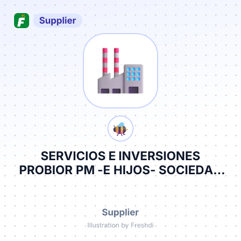 SERVICIOS E INVERSIONES PROBIOR PM -E HIJOS- SOCIEDAD ANONI – summary card, no photo uploaded yet