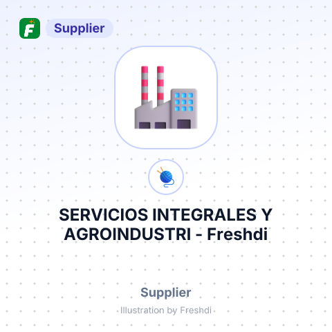 SERVICIOS INTEGRALES Y AGROINDUSTRI – summary card, no photo uploaded yet