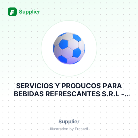 SERVICIOS Y PRODUCOS PARA BEBIDAS REFRESCANTES S.R.L – summary card, no photo uploaded yet