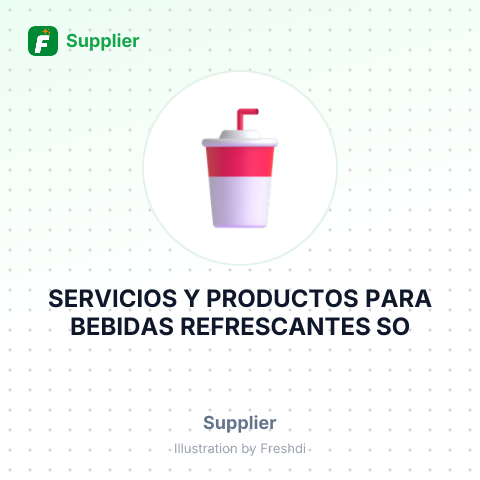 SERVICIOS Y PRODUCTOS PARA BEBIDAS REFRESCANTES SO – summary card, no photo uploaded yet