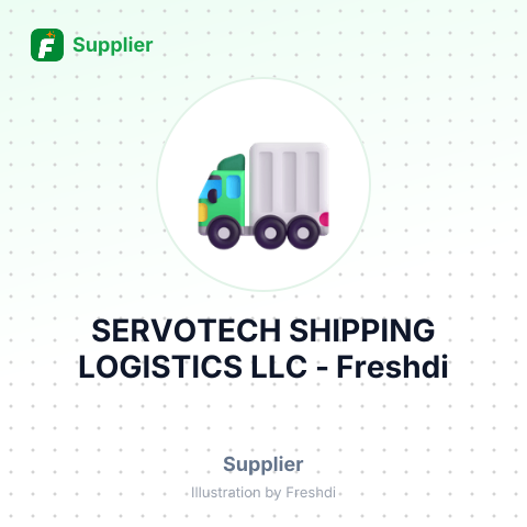 SERVOTECH SHIPPING LOGISTICS LLC – summary card, no photo uploaded yet