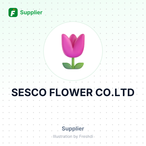 SESCO FLOWER CO.LTD – summary card, no photo uploaded yet