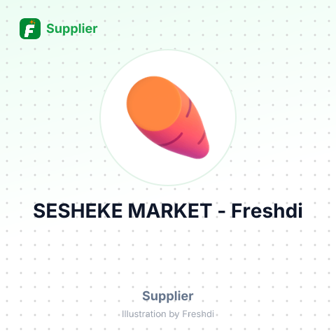 SESHEKE MARKET – summary card, no photo uploaded yet